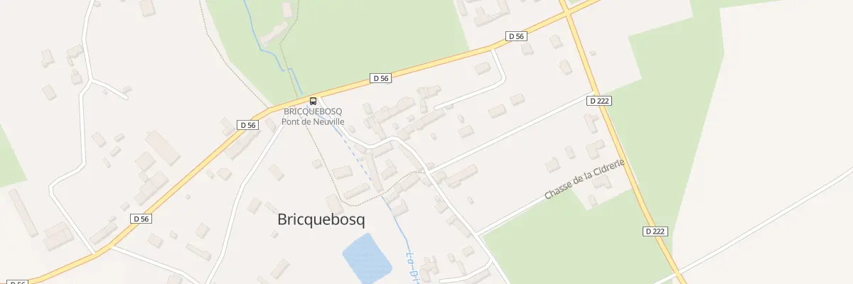 Plan du 113 Rue de la Tannerie à Bricquebosq