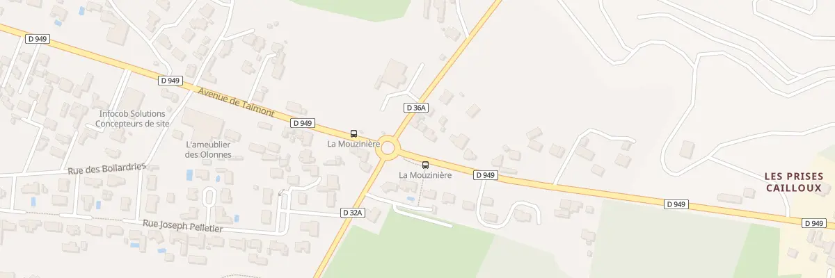 Plan du 205 Av de Talmont aux Sables-d’Olonne