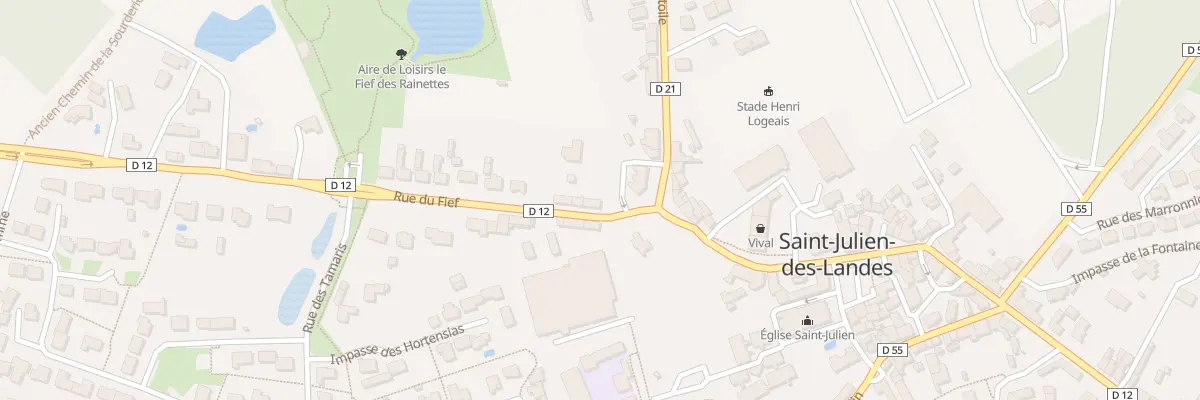 Plan du 6 Rue du Fief à Saint-Julien-des-Landes