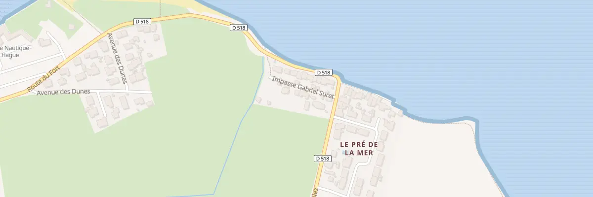 Plan du 1135 Rue du Nez Urville-Nacq à La Hague