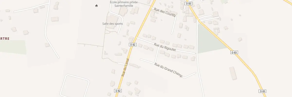 Plan du 4 Rue du Rigoulet à Dingé