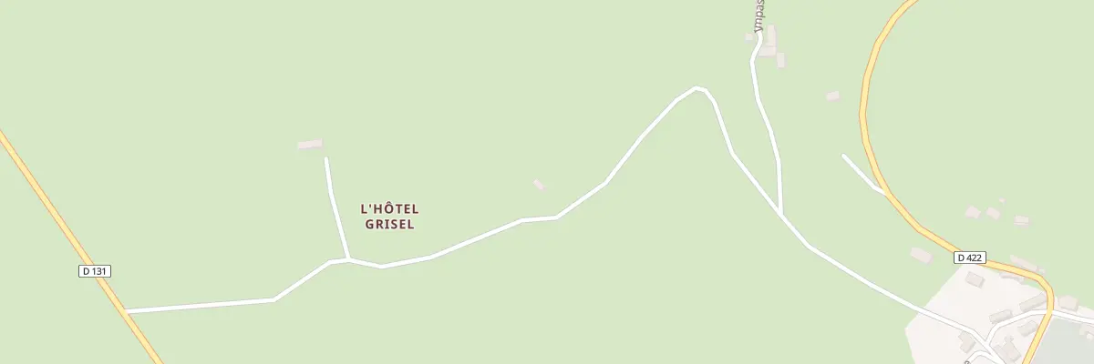 Plan du 548 Rte du Moulin Le Vretot à Bricquebec-en-Cotentin