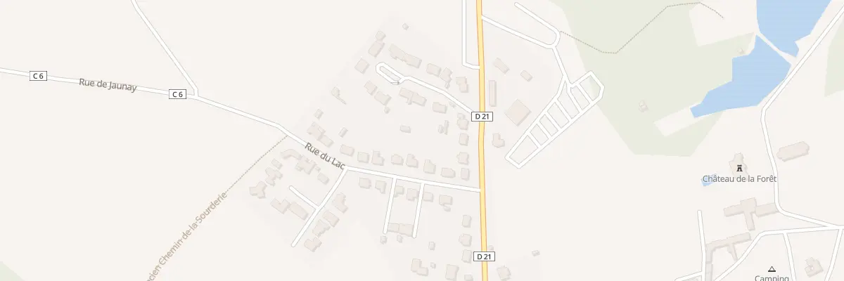 Plan du 4 Rue du Lac à Saint-Julien-des-Landes