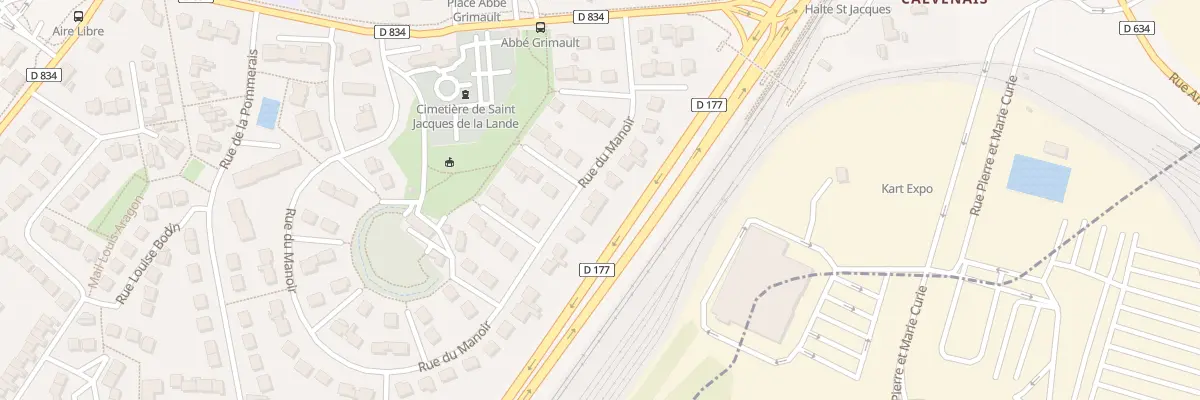 Plan du 17 Rue du Manoir à Saint-Jacques-de-la-Lande