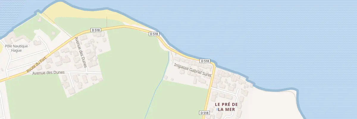 Plan du 1281 Rue du Nez Urville-Nacq à La Hague