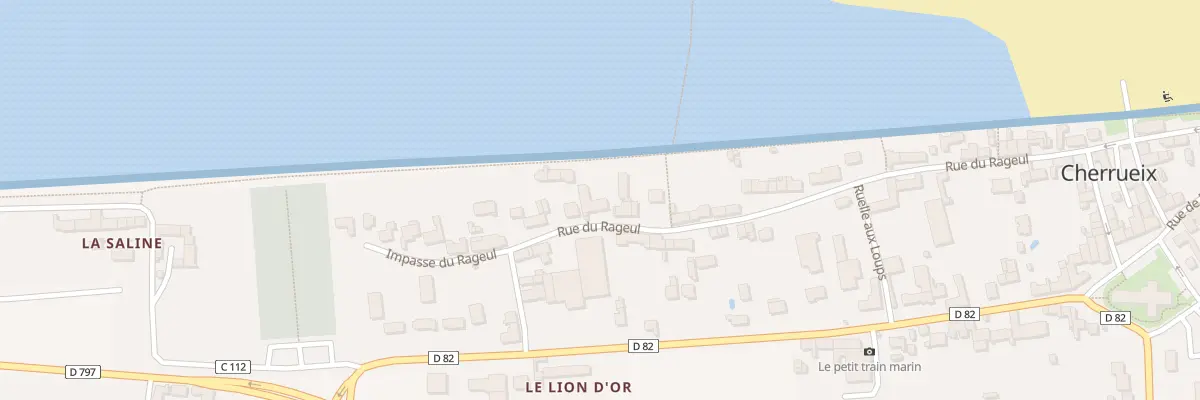 Plan du 44A Rue du Rageul à Cherrueix