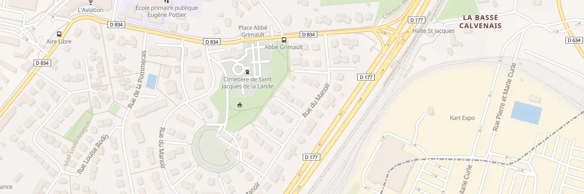 Plan du 16 Rue du Manoir à Saint-Jacques-de-la-Lande
