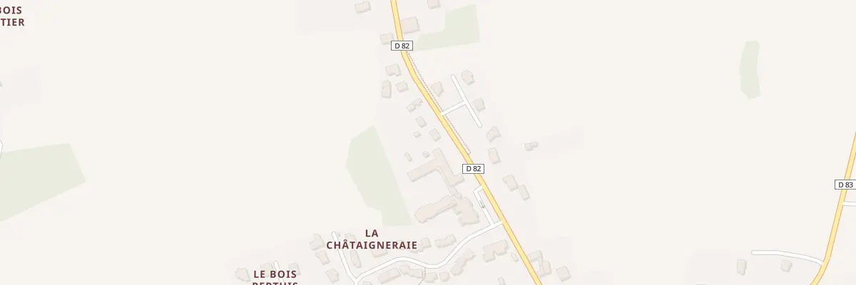 Plan du 23 Rue des Rochers à Dingé