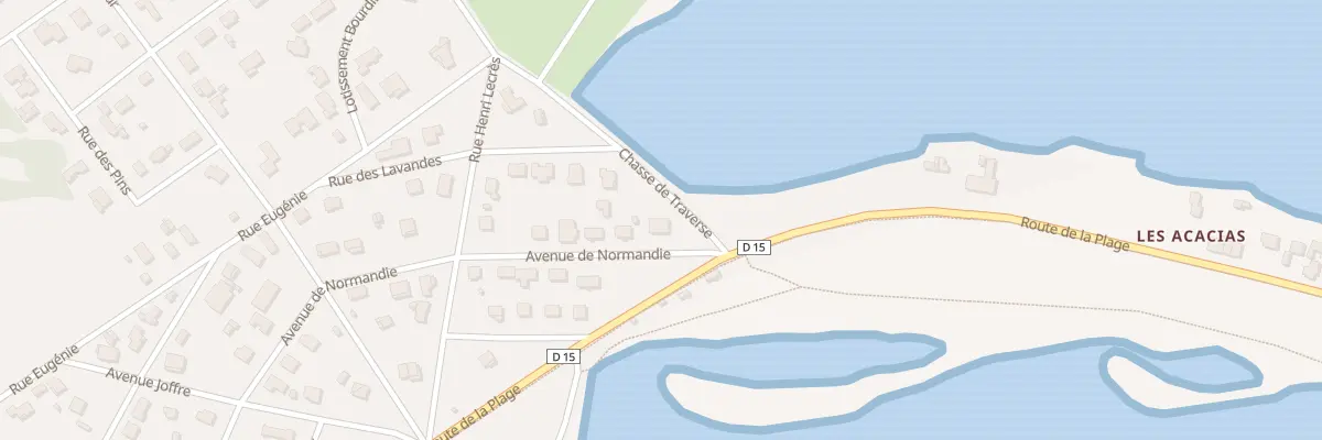 Plan du 2 Av de Normandie à Port-Bail-sur-Mer