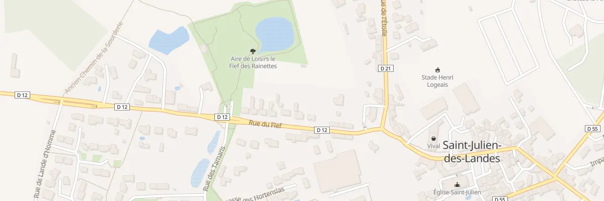 Plan du 12 Rue du Fief à Saint-Julien-des-Landes