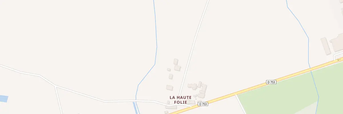 Plan du 20 La Haute Folie à Falleron