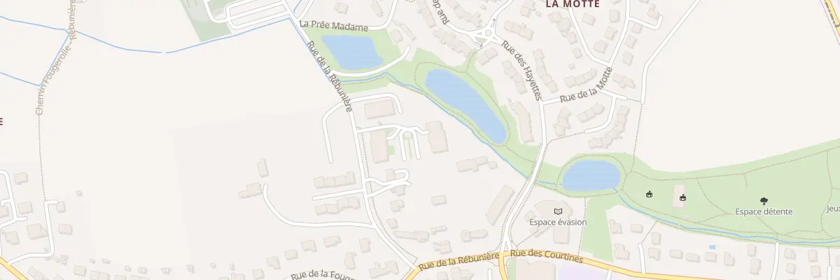 Plan du 20 Rue de la Rébunière à Montgermont