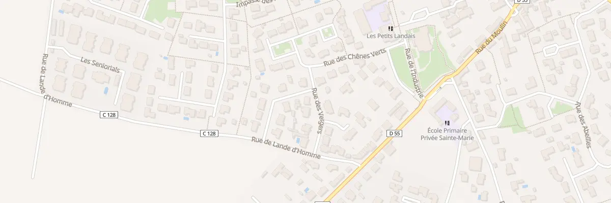 Plan du 7 Rue des Vergers à Saint-Julien-des-Landes