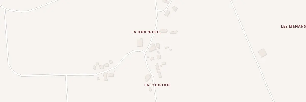 Plan du 3 La Roustais à Bain-de-Bretagne