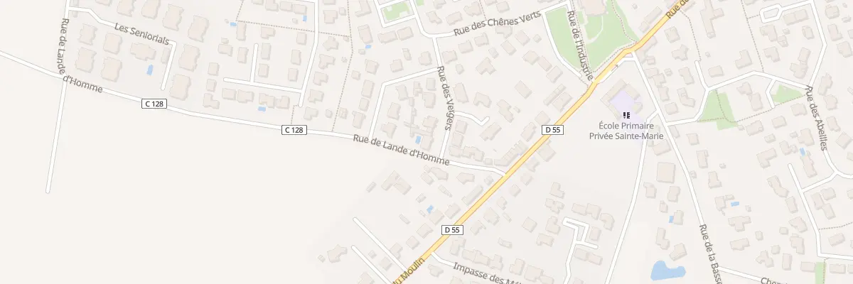 Plan du 1B Rue des Vergers à Saint-Julien-des-Landes