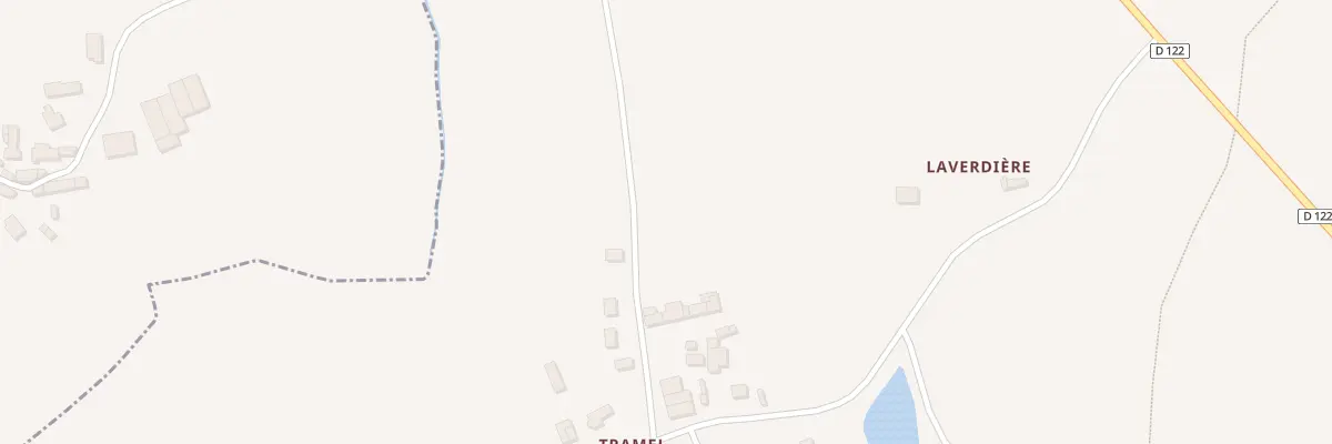 Plan du 39 Tramel à Combourg