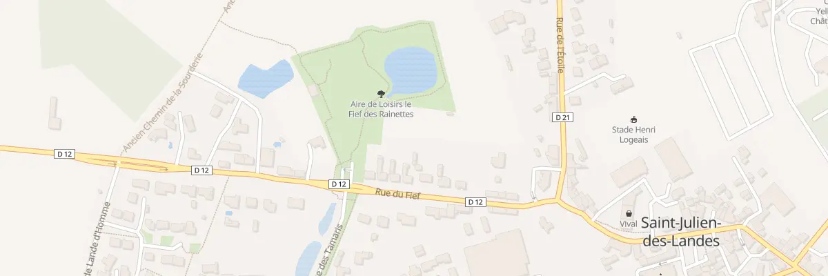 Plan du 16 Rue du Fief à Saint-Julien-des-Landes