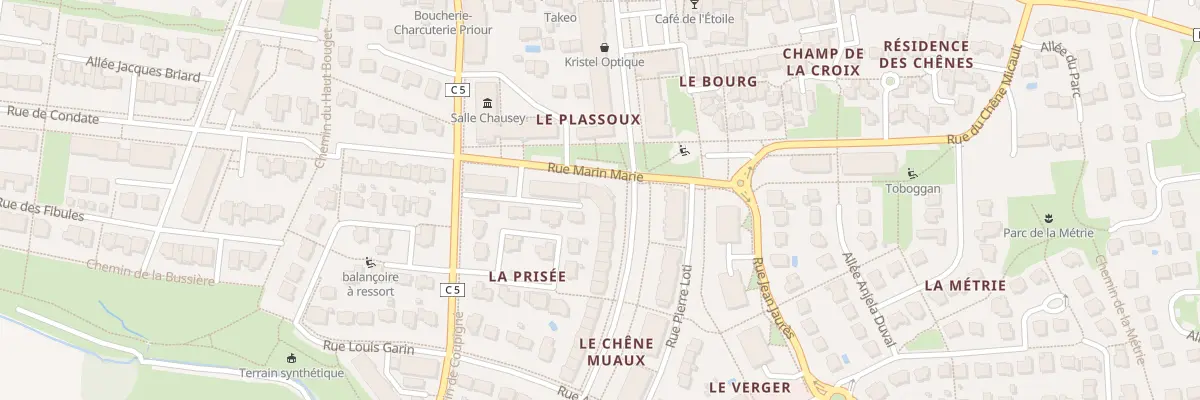 Plan du 1 Rue Marin Marie à Montgermont