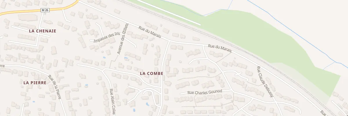 Plan du 40 Rue des Fleurs à Couëron