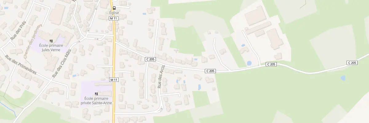 Plan du 17B Rue de la Bauche à Brains