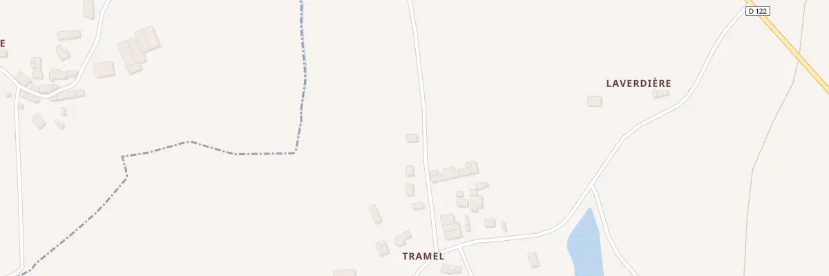 Plan du 29 Tramel à Combourg