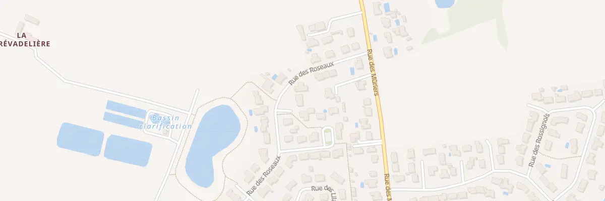 Plan du 16 Rue des Roseaux à Saint-Mathurin