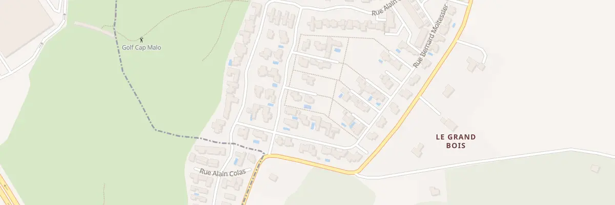 Plan du 21 Rue Gilles Gahinet à Melesse