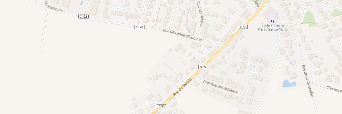 Plan du 24D Rue du Moulin à Saint-Julien-des-Landes