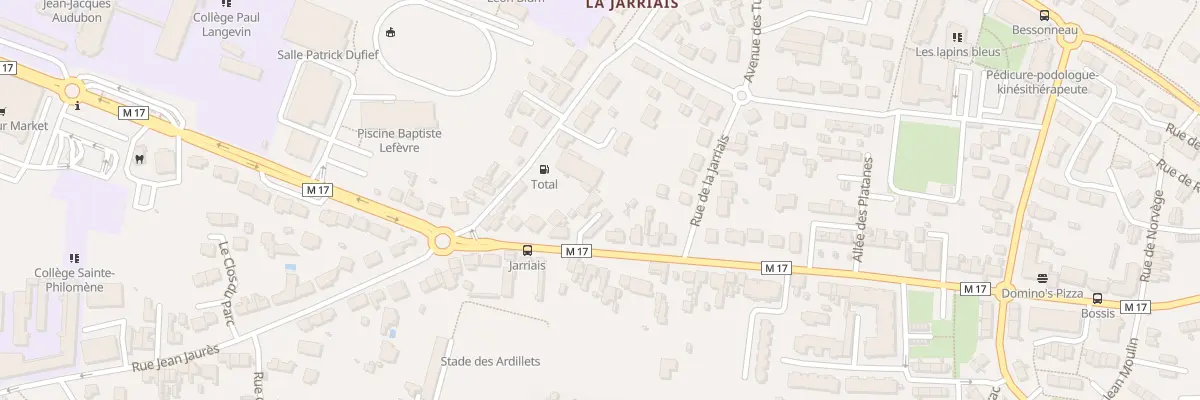 Plan du 9T Bd des Martyrs de la Resistan à Couëron