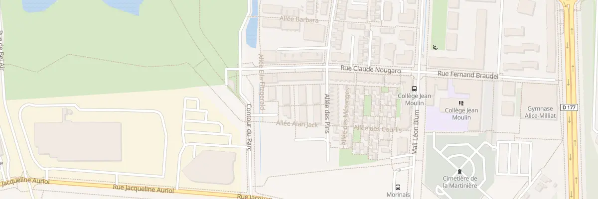 Plan du 9 All Nina Simone à Saint-Jacques-de-la-Lande