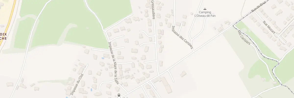Plan du 7 Rue de la Gressaudière à Bruz