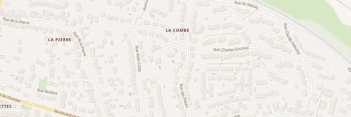 Plan du 47 Rue des Fleurs à Couëron