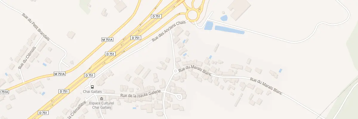 Plan du 9000 Rue de la Haute Galerie à Saint-Léger-les-Vignes