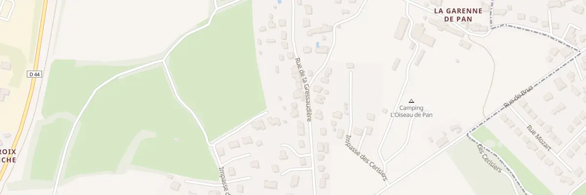 Plan du 23 Rue de la Gressaudière à Bruz