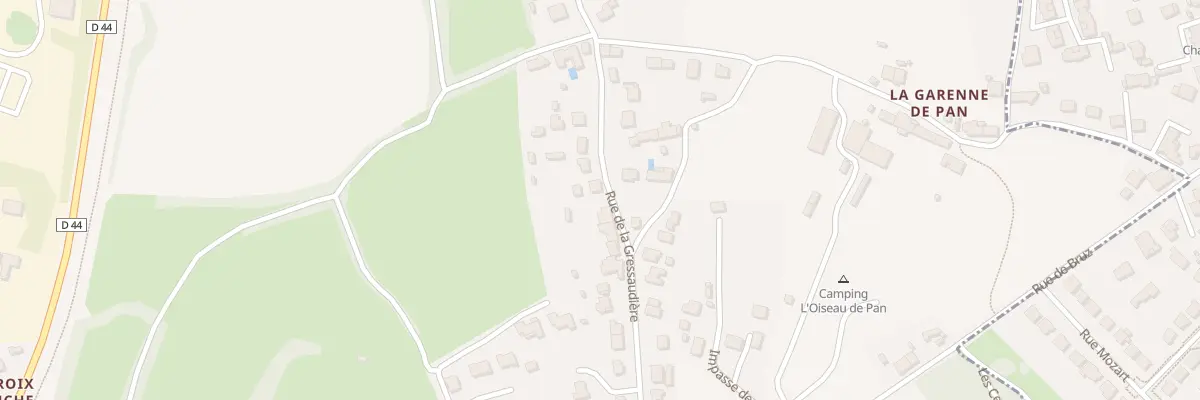 Plan du 29T Rue de la Gressaudière à Bruz