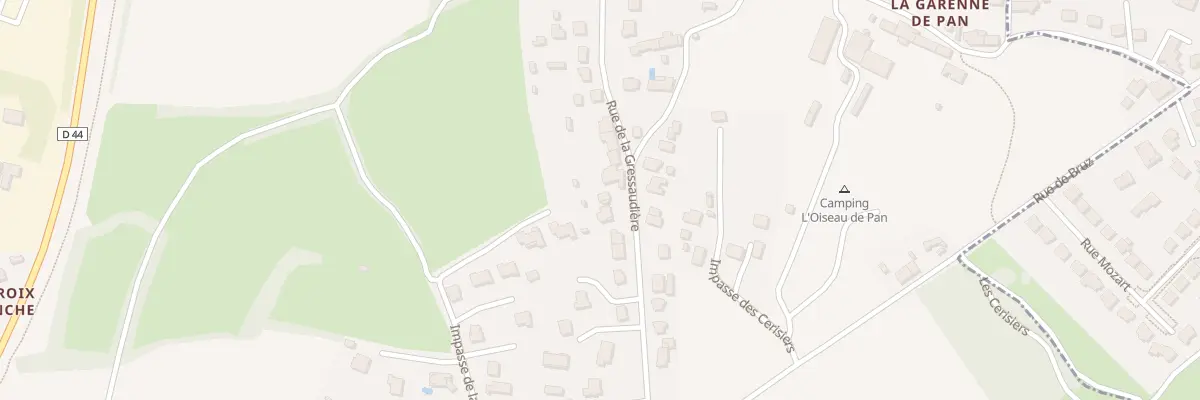 Plan du 21 Rue de la Gressaudière à Bruz