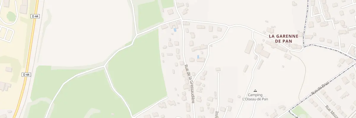 Plan du 33 Rue de la Gressaudière à Bruz