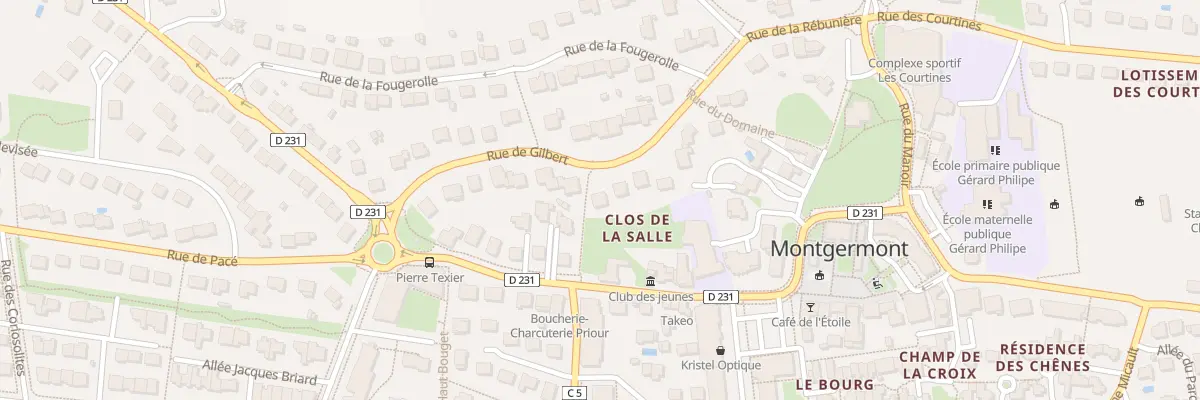 Plan du 19 Rue de Gilbert à Montgermont