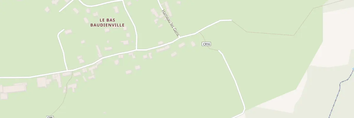 Plan du 32 Le Bas Baudienville à Teurthéville-Hague