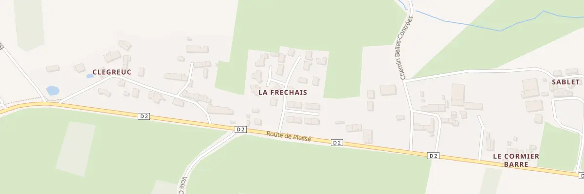 Plan du 21 Imp de la Freschais à Vay