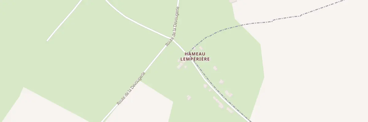 Plan du 2 Hameau Lemperiere à La Haye-d’Ectot