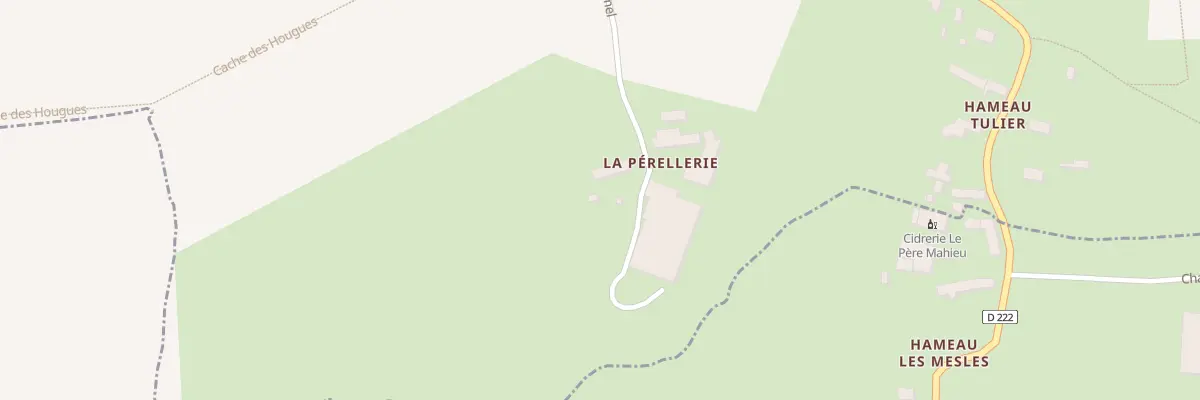 Plan du 1 La Perellerie à Saint-Christophe-du-Foc