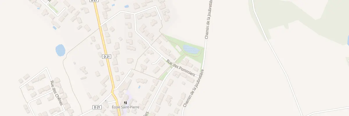 Plan du 8 Rue des Pommiers à La Chapelle-Hermier