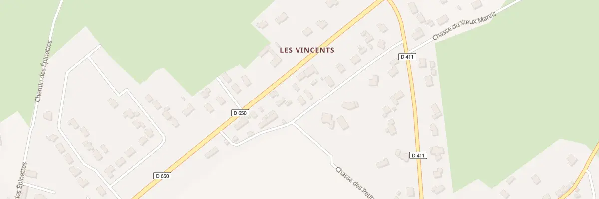 Plan du 10A Hameau Les Vincents à Virandeville