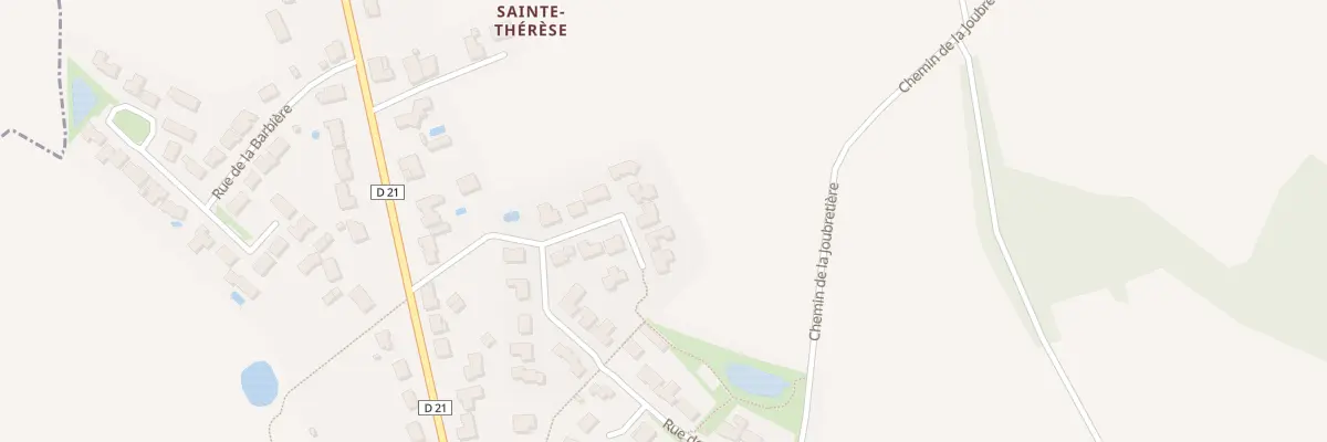 Plan du 6 Imp des Poiriers à La Chapelle-Hermier
