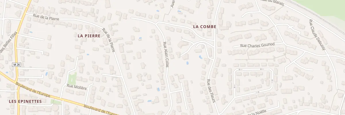 Plan du 7 Rue Alain Colas à Couëron