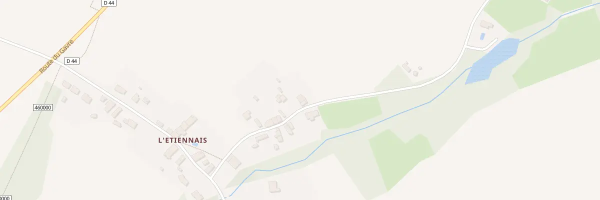 Plan du 33 L’Etiennais à Vay