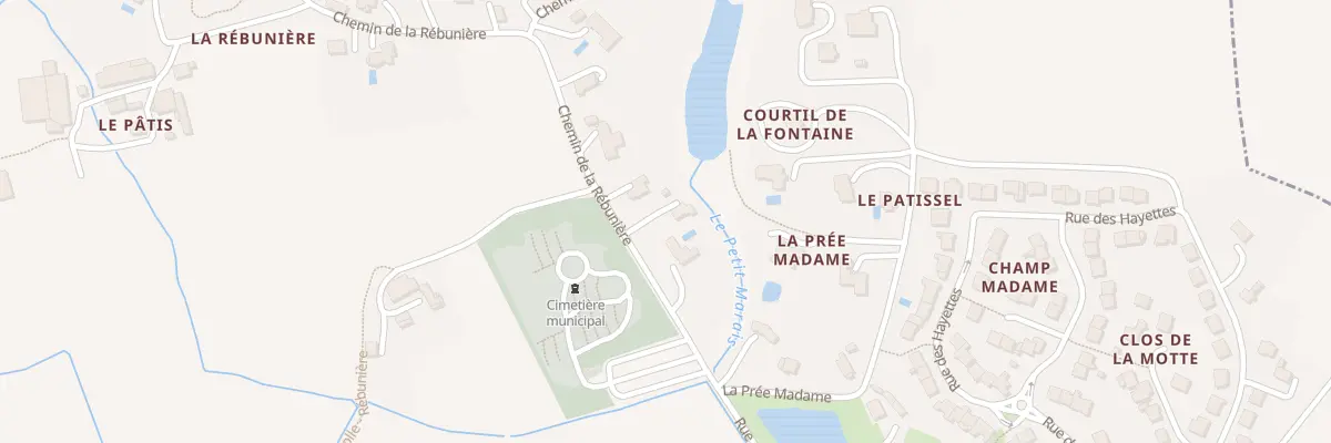 Plan du 38B Che de la Rébunière à Montgermont