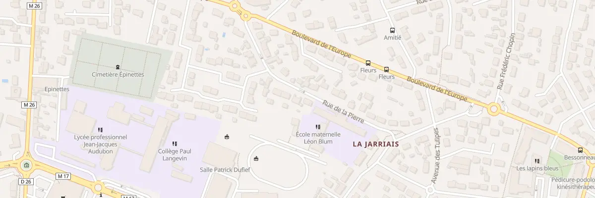 Plan du 5B Rue de la Pierre à Couëron