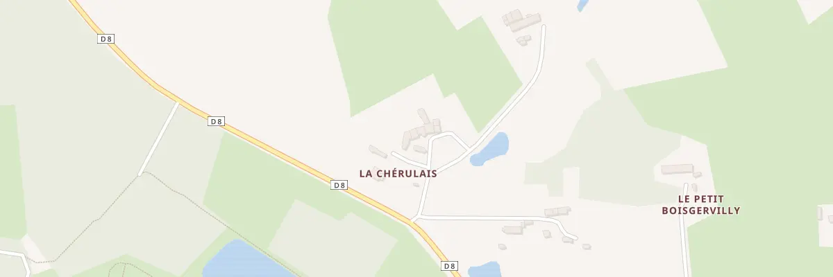 Plan du 5250 La Chérulais à Epiniac